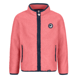 Fleecevest ELT Lucky Lana kind Rode roos / gelukshart Roze