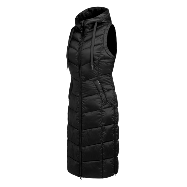 Lange en lichte bodywarmer ELT Oostende Zwart