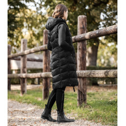Lange en lichte bodywarmer ELT Oostende Zwart