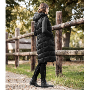 Lange en lichte bodywarmer ELT Oostende Zwart