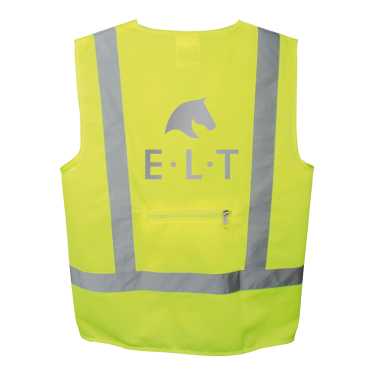 ELT uniseks Reflex vest voor volwassenen Geel