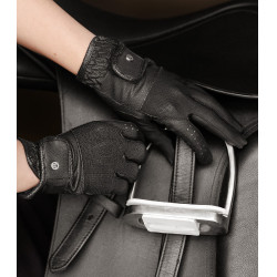 Rijhandschoenen ELT Estelle Zwart