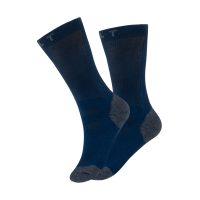 Korte ELT Bamboo paardrijsokken Diepblauw