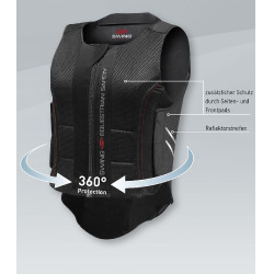 Rugbeschermer paardrijden Swing P07 voor volwassenen Rugbeschermer paardrijden Swing P07 voor volwassenen