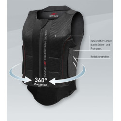 Rugbeschermer paardrijden Swing P07 voor volwassenen Rugbeschermer paardrijden Swing P07 voor volwassenen