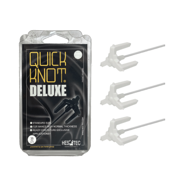 Hes-Tec Quick Knot Deluxe standaard vlechtaccessoire Wit Hes-Tec Quick Knot Deluxe standaard vlechtaccessoire Wit