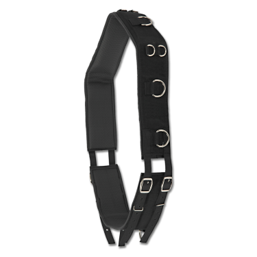 Waldhausen nylon singelriem Zwart