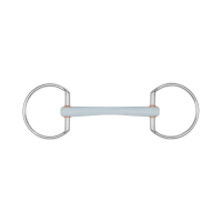 Beris trens van filet met comfort mondstuk met olijven en 7,5 cm ring Zacht Bruin