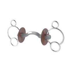 Mors 3 ringen Beris tongvrijheid Konnex Zacht Bruin Mors 3 ringen Beris tongvrijheid Konnex Zacht Bruin