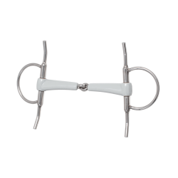 Beris enkelgebroken naaldtrens Medium Wit
