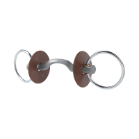 Beris bustrens met tongboog Konnex ring 7,5 cm Zacht Bruin