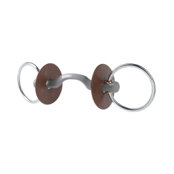 Beris bustrens met tongboog Konnex ring 7,5 cm Zacht Bruin