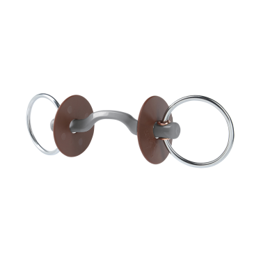 Beris bustrens met tongboog Konnex ring 7,5 cm Zacht Bruin