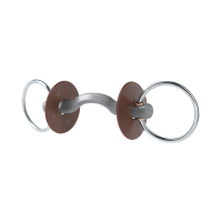 Beris bustrens met tongboog Konnex ring 7,5 cm Zacht Bruin