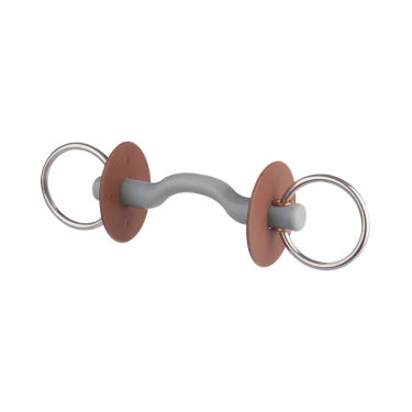 Beris watertrens met tongboog, ringen 6 cm Zacht Bruin