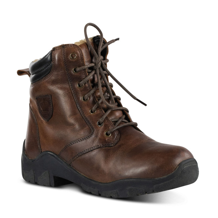 Leren winterlaarzen Chamonix dames Horze Leren winterlaarzen Chamonix dames Horze
