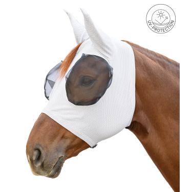Waldhausen Puck Breath vliegenmasker Zilvergrijs
