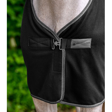 Waldhausen Economic fleece-deken Zwart