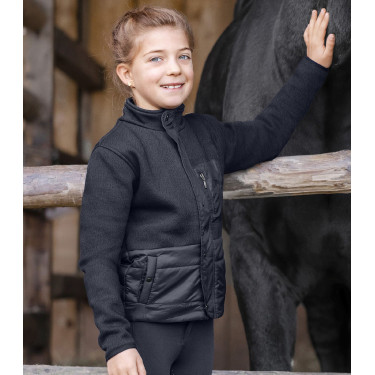 Gewatteerde jas ELT Lucky Malou kind Diepblauw