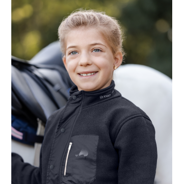 Gewatteerde jas ELT Lucky Malou kind Diepblauw