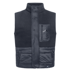 Gewatteerde fleece ELT Lucky Milu kind Diepblauw