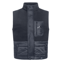 Gewatteerde fleece ELT Lucky Milu kind Diepblauw