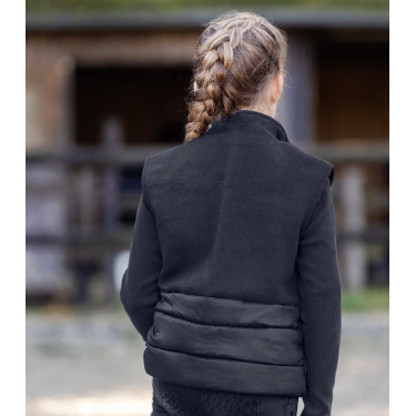 Gewatteerde fleece ELT Lucky Milu kind Diepblauw