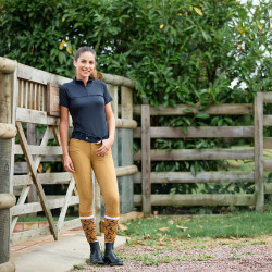 Leren laarzen Norwich dames Horze Zwart