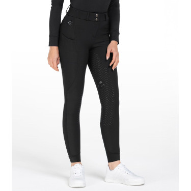 Verwarmde ELT Comfort Heart damesrijbroek Zwart Verwarmde ELT Comfort Heart damesrijbroek Zwart