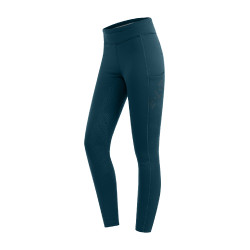 Thermo-rijlegging ELT Rica van fleece bouclé voor kinderen Petrolblauw Thermo-rijlegging ELT Rica van fleece bouclé voor kinderen Petrolblauw