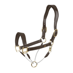 Lederen halster Waldhausen S-Line Royal Bruin