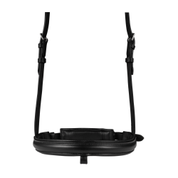 Bridon Waldhausen X-Line Stockholm gecombineerde pull back neusriem Zwart