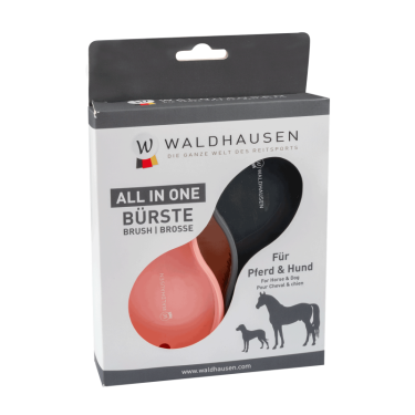 Waldhausen All-in-one borstel Grijs / roze