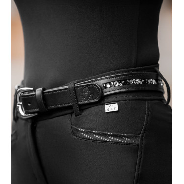 Leren riem ELT Jewel Zwart