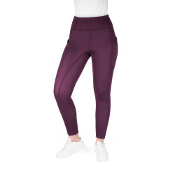 Legging Je t’aime Equithème Neva dames Pruim Violet Legging Je t’aime Equithème Neva dames Pruim Violet