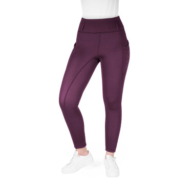 Legging Je t’aime Equithème Neva dames Pruim Violet Legging Je t’aime Equithème Neva dames Pruim Violet