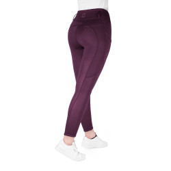 Legging Je t’aime Equithème Neva dames Pruim Violet Legging Je t’aime Equithème Neva dames Pruim Violet