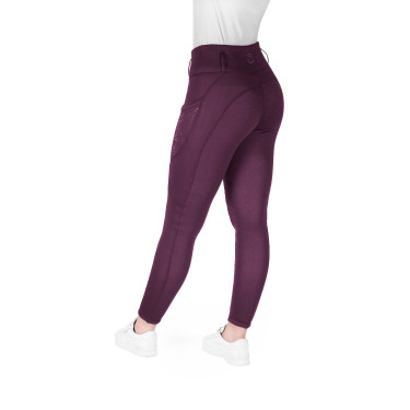 Legging Je t’aime Equithème Neva dames Pruim Violet Legging Je t’aime Equithème Neva dames Pruim Violet