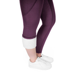 Legging Je t’aime Equithème Neva dames Pruim Violet Legging Je t’aime Equithème Neva dames Pruim Violet