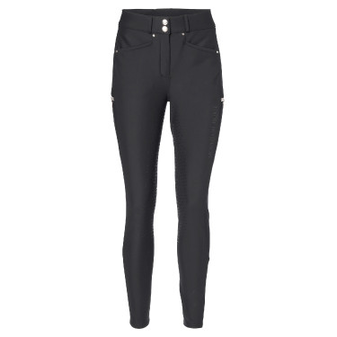 Kristin Softshell Rijbroek Mountain Horse dames Zwart