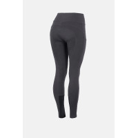 Horze Tara 2.0 dames rijlegging met hoge taille en full grip Donkergrijs