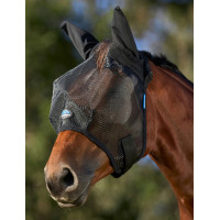 ComFiTec Insect Guard Vliegendeken Masker met Oren Weatherbeeta Zwart