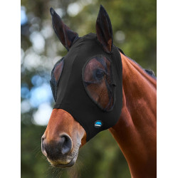 ComFiTec Stretch Vliegenmasker met Oren WeatherBeeta Zwart / zwart