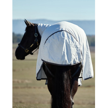 Hybride Sheet Combo Weatherbeeta Wit / houtskoolkleurig Hybride Sheet Combo Weatherbeeta Wit / houtskoolkleurig