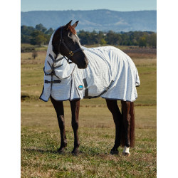 Hybride Sheet Combo Weatherbeeta Wit / houtskoolkleurig Hybride Sheet Combo Weatherbeeta Wit / houtskoolkleurig