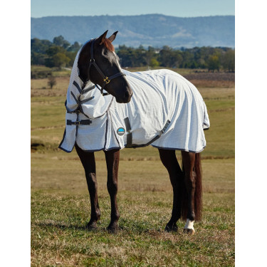 Hybride Sheet Combo Weatherbeeta Wit / houtskoolkleurig Hybride Sheet Combo Weatherbeeta Wit / houtskoolkleurig