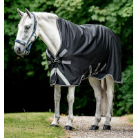 Rambo 1680D Wug Turnout 400g Horseware Zwart / storm / zilvergrijs