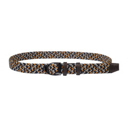 Elastische riem Laos HKM Marineblauw / koper