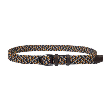 Elastische riem Laos HKM Marineblauw / koper