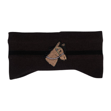 Mia-hoofdband HKM Donkerbruin Mia-hoofdband HKM Donkerbruin